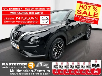 Neu Nissan Juke N-Connecta 114 PS (83 kW) 2025 Schwarz SUV