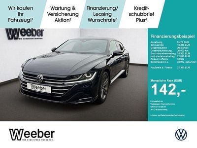 Gebraucht VW Arteon R-line 200 PS (147 kW) 2022 Deep black perleffekt (metallic) Kombi