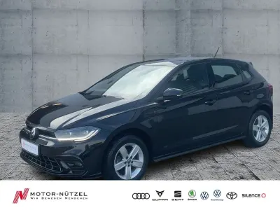 Gebraucht VW Polo R-line 95 PS (69 kW) 2022 Schwarz Kleinwagen