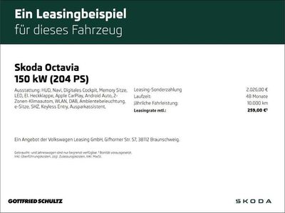 Gebraucht Skoda Octavia Style 204 PS (150 kW) 2022 Silber Kombi