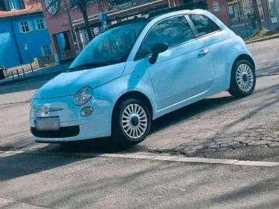 Gebraucht Fiat 500C 69 PS (50 kW) 2010 Blau Cabrio