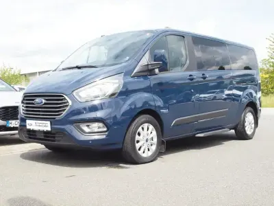 Brugt Ford Tourneo Custom Trend 96 HK (70 kW) 2018 Blå Van