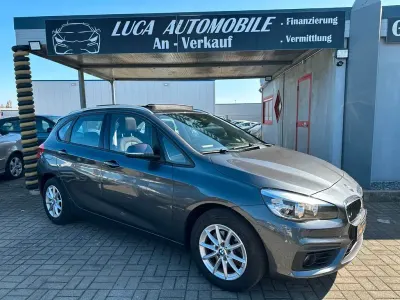 Gebraucht BMW 218 Active Tourer Basis 136 PS (100 kW) 2015 Grau Van / Kleinbus