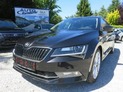 Gebraucht Skoda Superb Style 190 PS (139 kW) 2018 Schwarz Kombi