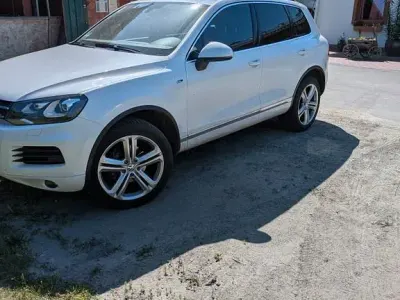 Gebraucht VW Touareg Exclusive 204 PS (150 kW) 2014 Weiß SUV
