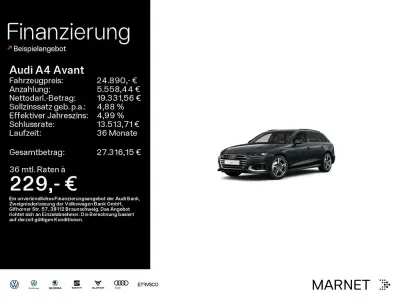 Używany Audi A4 Advanced Plus 204 KM (150 kW) 2023 Szary Kombi