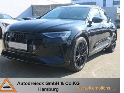 Gebraucht Audi e-tron Black Edition 300 kW (408 PS) 2022 Mythosschwarz metallic SUV
