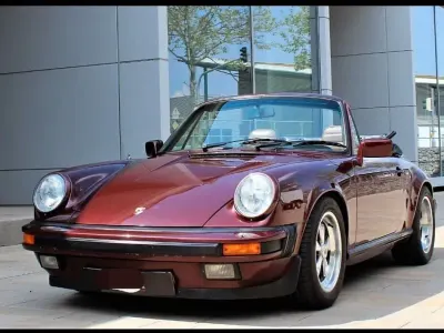 Gebraucht Porsche 911 207 PS (152 kW) 1984 Rot Cabrio