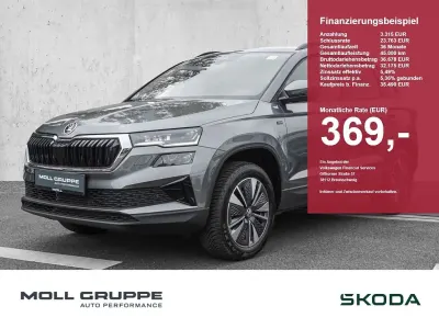Gebraucht Skoda Karoq Tour 150 PS (110 kW) 2025 Graphitegrau metallic SUV