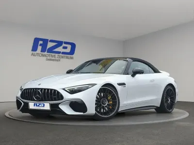 Gebraucht Mercedes SL63 AMG AMG 585 PS (430 kW) 2022 Opalithweiss  metalliclack Cabrio