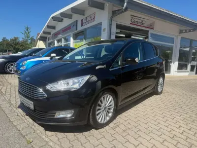 Gebraucht Ford C-MAX Titanium 150 PS (110 kW) 2018 Iridiumschwarz metallic Van / Kleinbus
