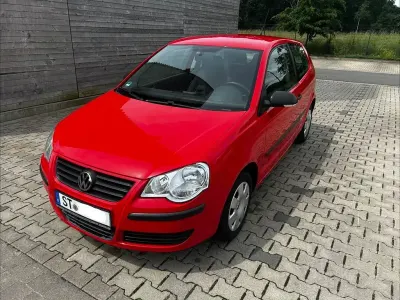 Gebraucht VW Polo Trendline 64 PS (47 kW) 2005 Rot Kleinwagen