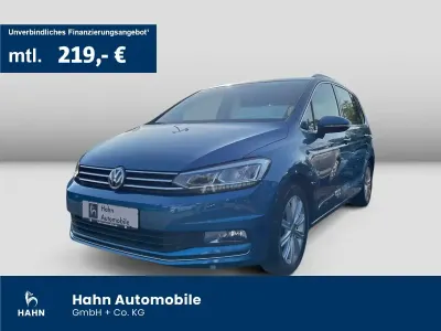 Gebraucht VW Touran Highline 150 PS (110 kW) 2016 Blau Van / Kleinbus