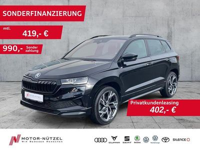 Second-hand Skoda Karoq SportLine 190 CP (139 kW) 2022 Negru SUV