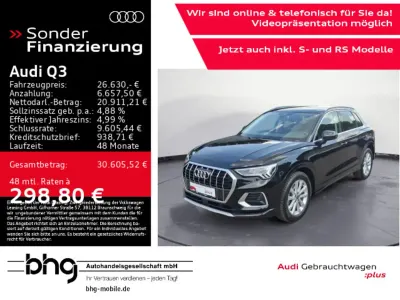 Gebraucht Audi Q3 Advanced Plus 150 PS (110 kW) 2022 Schwarz SUV