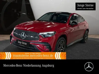 Second-hand Mercedes GLC400d Premium 252 CP (185 kW) 2025 Roșu Berlinǎ