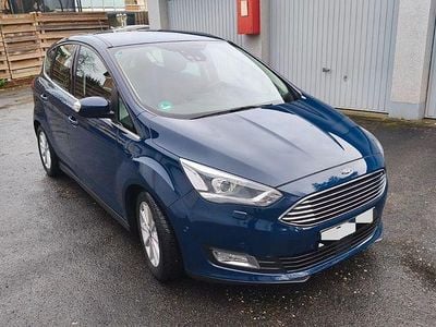 Gebraucht Ford C-MAX Titanium 150 PS (110 kW) 2019 Blau Van / Kleinbus