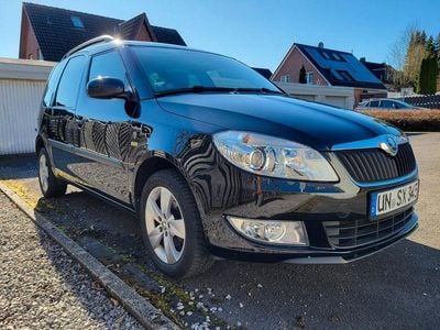 Gebraucht Skoda Roomster Fresh 86 PS (63 kW) 2014 Schwarz Van / Kleinbus