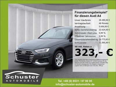 Gebraucht Audi A4 Advanced Plus 163 PS (119 kW) 2023 Manhattangrau metallic Kombi