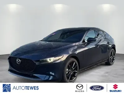 Neu Mazda 3 Homura-Line 140 PS (102 kW) 2026 Blau Limousine