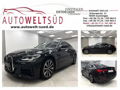 Gebraucht BMW 430 Sport Line 245 PS (180 kW) 2022 Saphirschwarz (metallic) Coupé