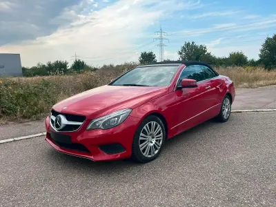 Gebraucht Mercedes E350 Avantgarde 252 PS (185 kW) 2014 Rot Cabrio