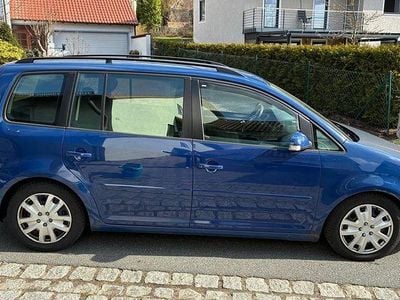 Gebraucht VW Touran Trendline 140 PS (102 kW) 2004 Blau Van / Kleinbus