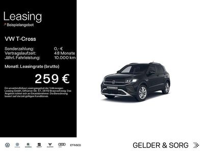 Deep black perleffekt Gebraucht 2025 VW T-Cross Goal SUV | 24.480 € (Fairer Preis)
