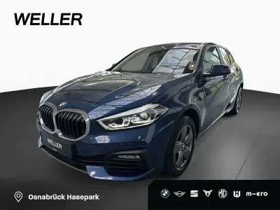 Gebraucht BMW 118 Advantage 136 PS (100 kW) 2021 Phytonicblau (blau) Limousine
