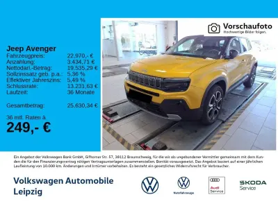 Gebraucht Jeep Avenger Summit 101 PS (74 kW) 2025 Gelb SUV