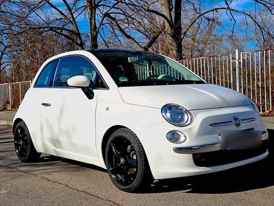 Gebraucht Fiat 500 Lounge 101 PS (74 kW) 2008 Weiß Kleinwagen