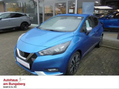 Gebraucht Nissan Micra 92 PS (67 kW) 2022 Blau Kleinwagen