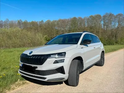 Gebraucht Skoda Karoq SportLine 190 PS (139 kW) 2022 Grau SUV