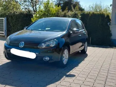 Brugt VW Golf VI 105 HK (77 kW) 2010 Sort Hatchback