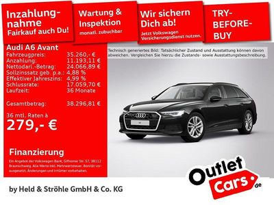 Gebraucht Audi A6 Performance 204 PS (150 kW) 2023 Brillantschwarz Kombi