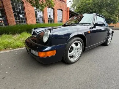 Gebraucht Porsche 964 250 PS (183 kW) 1992 Blau Cabrio