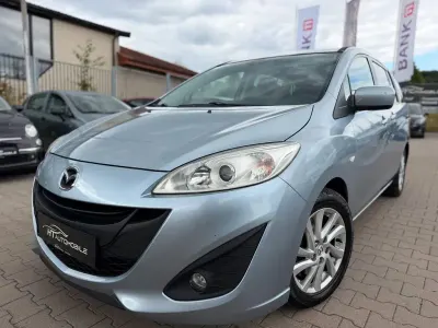 Gebraucht Mazda 5 Center-Line 116 PS (85 kW) 2011 Blau Van / Kleinbus