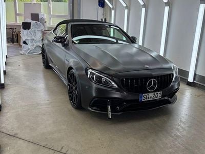Second-hand Mercedes C63 AMG AMG 476 CP (350 kW) 2018 Alb Cabrio