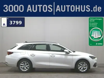 Usata Seat Leon Style 116 CV (85 kW) 2021 Bianco Berlina