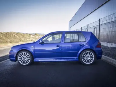 Brugt VW Golf IV R 241 HK (177 kW) 2003 Blå Sedan