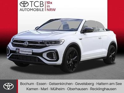 Weiß Gebraucht 2024 VW T-Roc Cabriolet R-line Cabrio | 31.879 € (Fairer Preis)