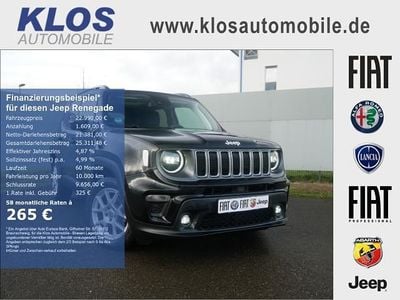 Gebraucht Jeep Renegade Limited 131 PS (96 kW) 2023 Schwarz SUV