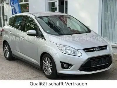 Gebraucht Ford C-MAX Titanium 125 PS (91 kW) 2014 Polarsilber metallic Van / Kleinbus