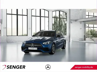 Gebraucht Mercedes C300e AMG 204 PS (150 kW) 2023 Blau