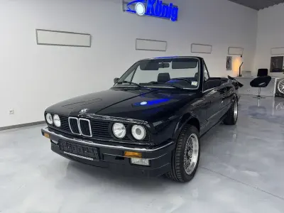 Gebraucht BMW 320 Cabriolet Sport Line 129 PS (94 kW) 1988 Schwarz Cabrio