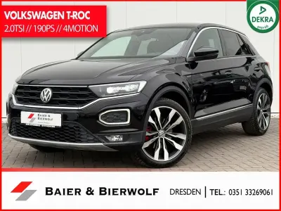 Gebraucht VW T-Roc Sportline 190 PS (139 kW) 2018 Schwarz SUV