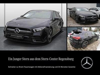 Gebraucht Mercedes A35 AMG Night 306 PS (225 kW) 2021 Metalliclack kosmosschwarz Limousine