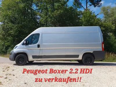 Gebraucht Peugeot Boxer 131 PS (96 kW) 2015 Silber Van