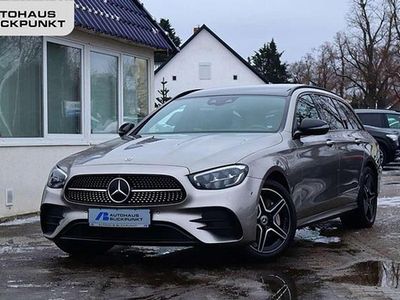 Mojavesilber (metallic) Gebraucht 2022 Mercedes E300 AMG Kombi | 33.880 € (Fairer Preis)