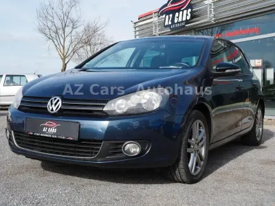 Gebraucht VW Golf VI Style 86 PS (63 kW) 2011 Blau Kleinwagen